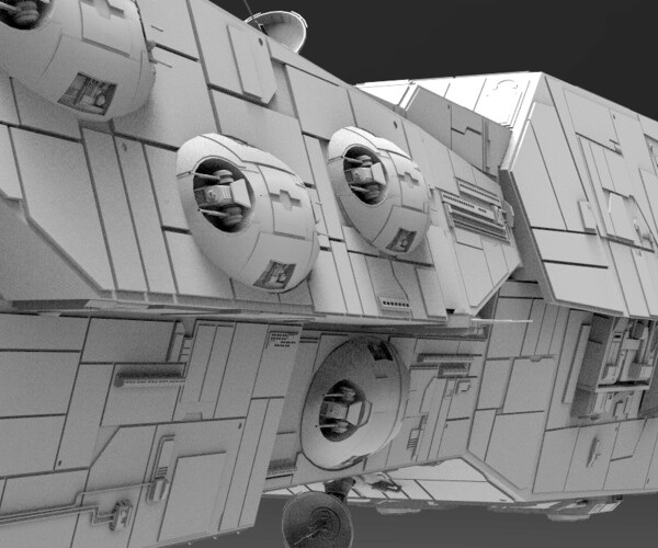 Artstation - Dreadnaught-class Heavy Cruiser I Dreadnought - Star Wars 