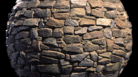 Countryside Stone Wall