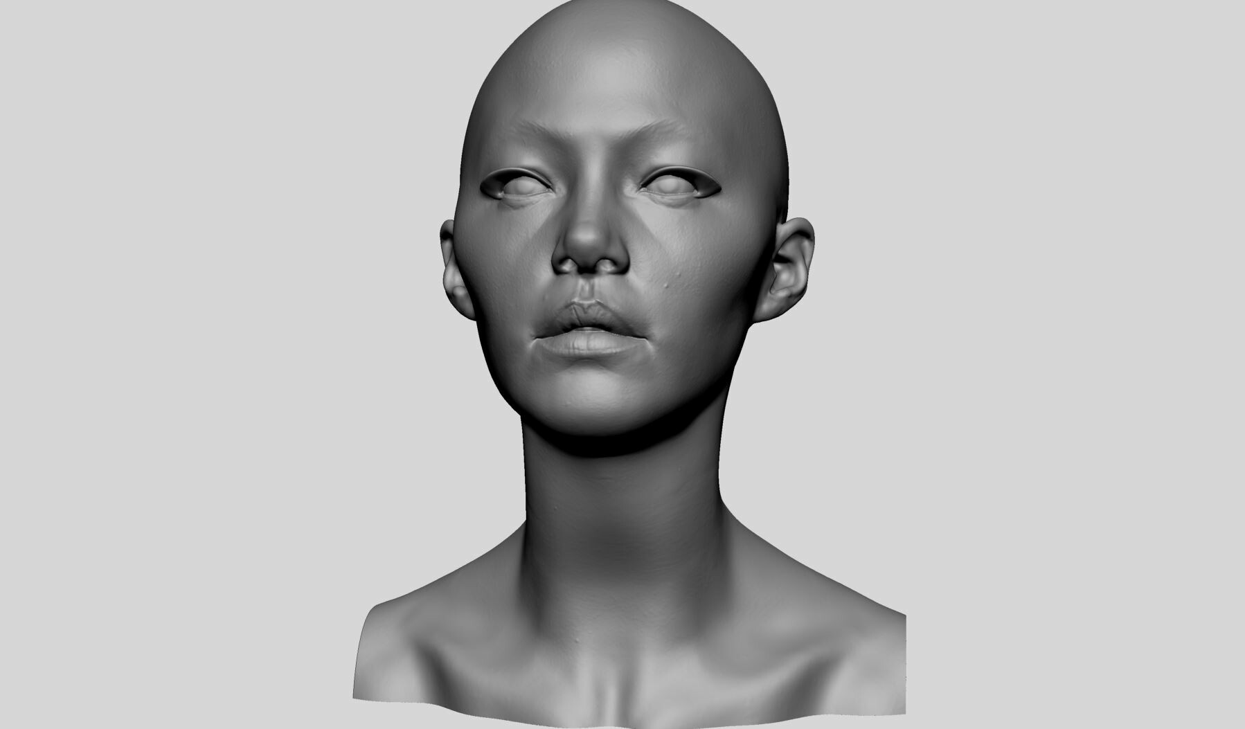 ArtStation - Female Heads for 3D Print | Resources