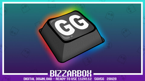 Twitch Emote: GG Key