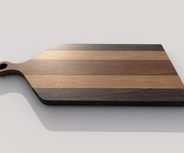 ArtStation Cutting Board Game Assets