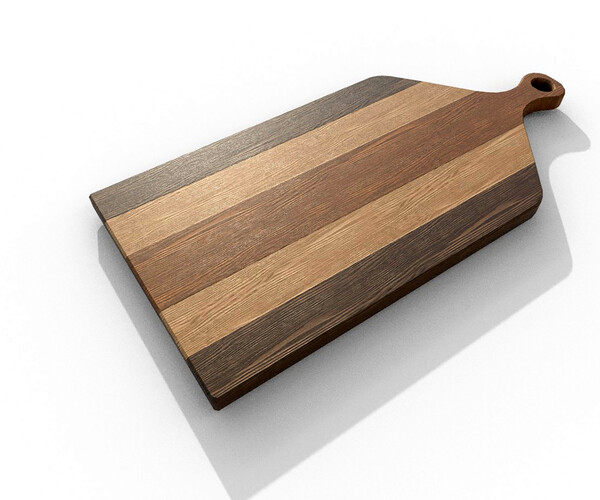 ArtStation Cutting Board Game Assets