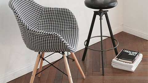 ELBOW Elbow Fabric Eiffel Armchair