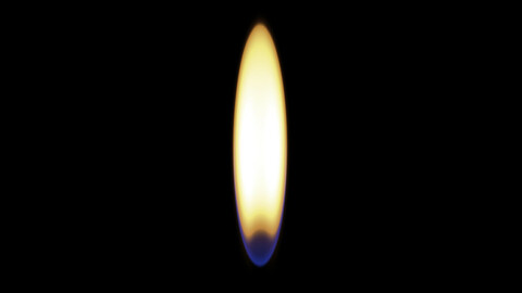Candle flame generator