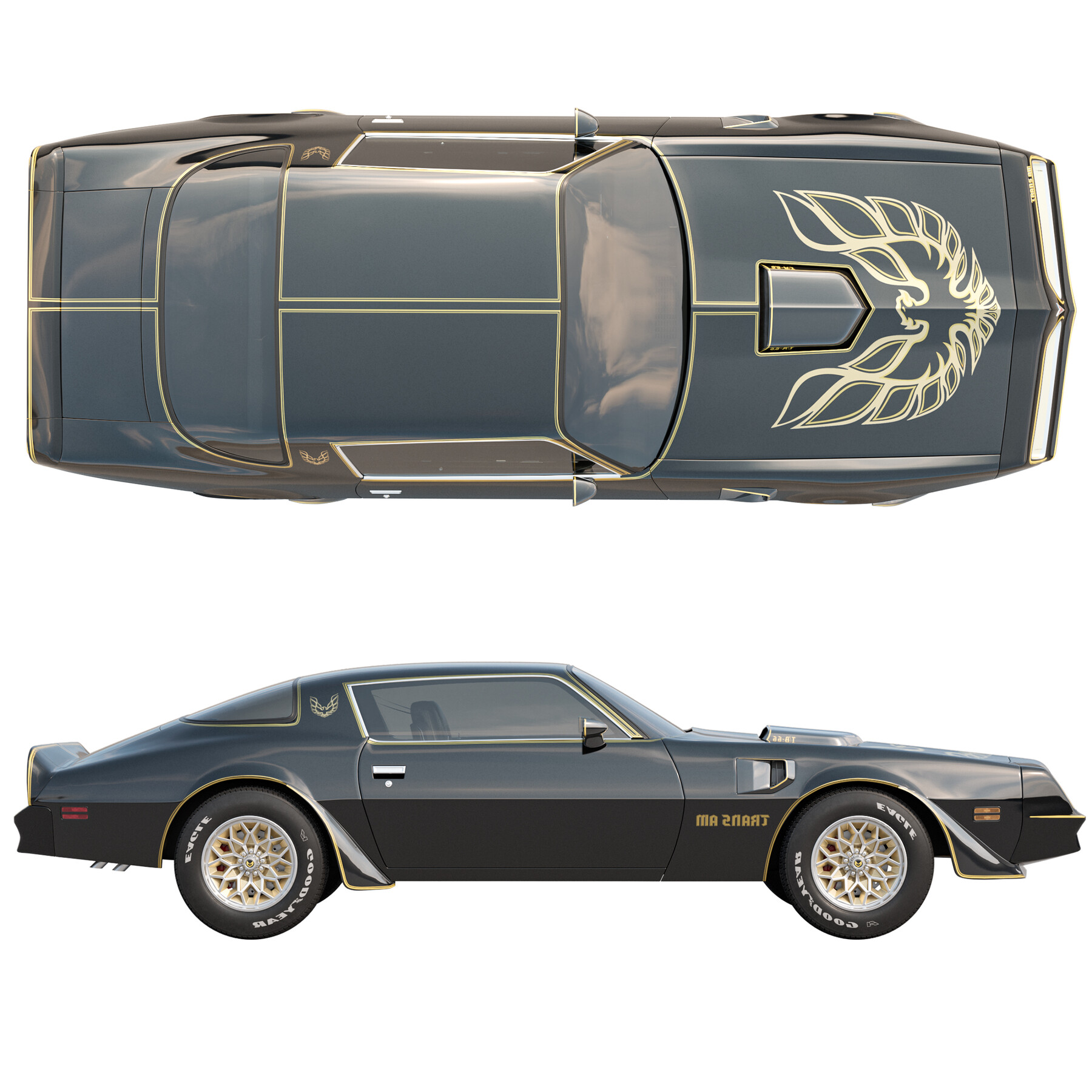 ArtStation - Pontiac Firebird Trans Am 1977 | Resources