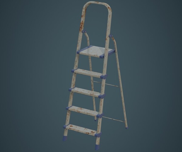 ArtStation Step Ladder 4B Game Assets