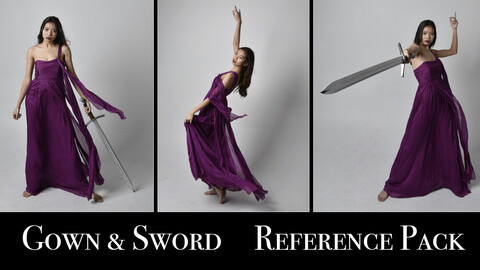 ArtStation - x148 Sword fighting Pose Reference Pack | Resources