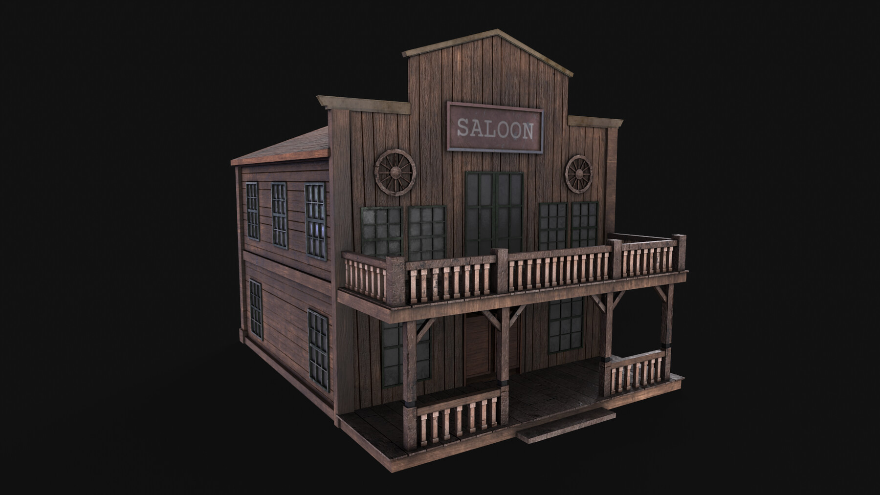 ArtStation - Western Saloon | Game Assets