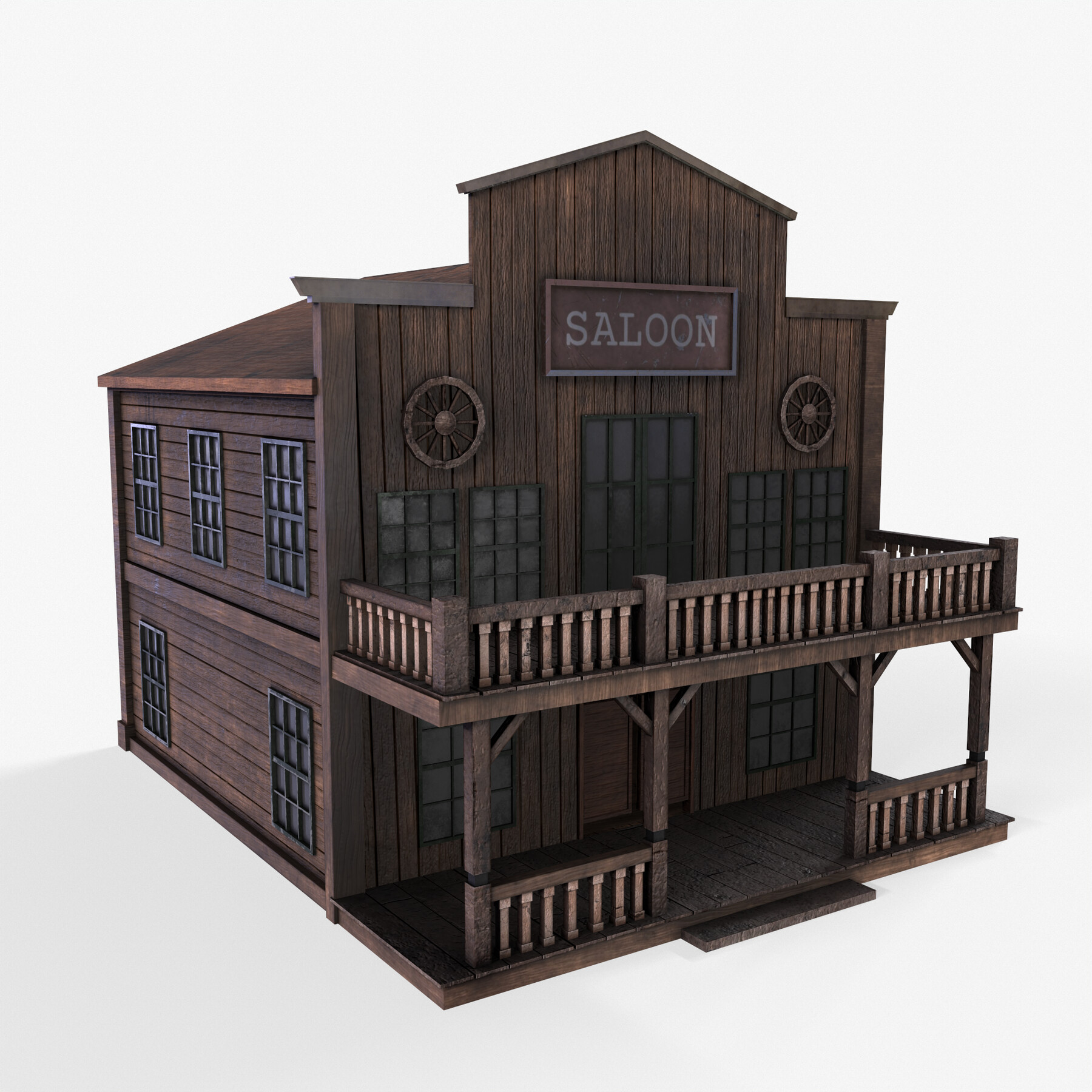 ArtStation - Western Saloon | Game Assets