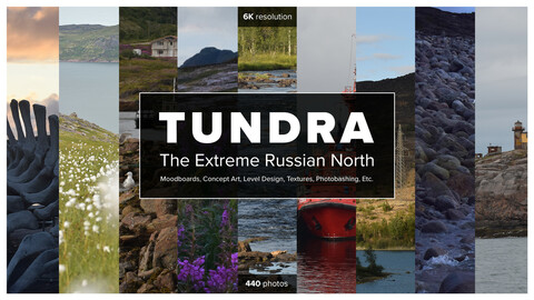 Tundra. The Extreme Russian North. 5 GB photo pack.