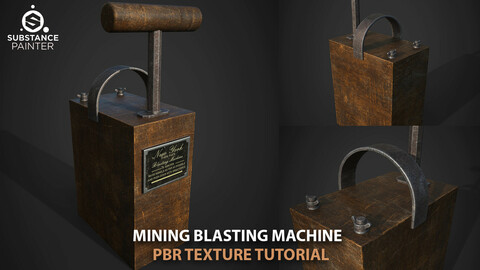 Blasting machine texturing tutorial+asset