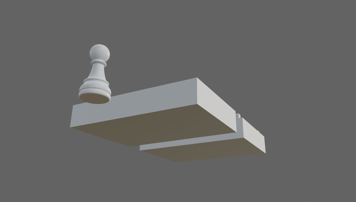 Mold for Pawn - Chess Game - Form - Xadrez Molde Forma 3D model 3D  printable