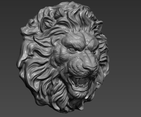 ArtStation - Lion Head | Resources