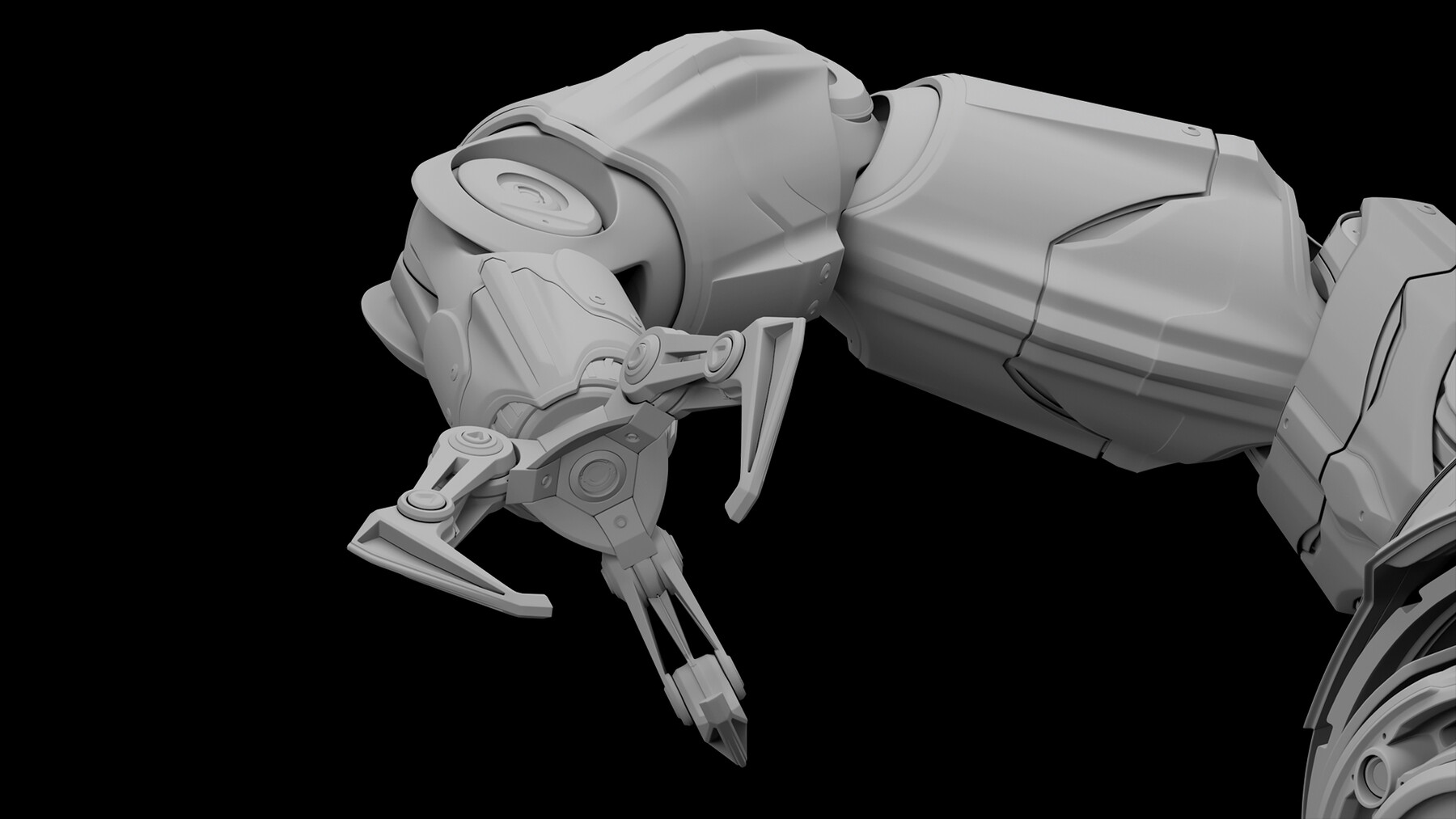 ArtStation - Assembly Robot 2 Rigged And Animated 3D MODEL | Resources
