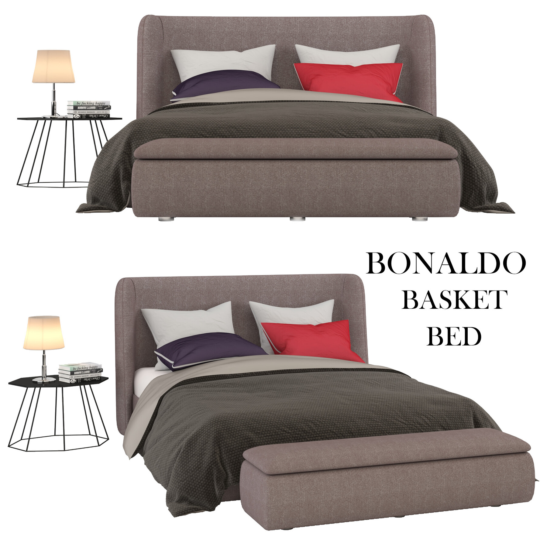 ArtStation BONALDO Basket Bed Resources
