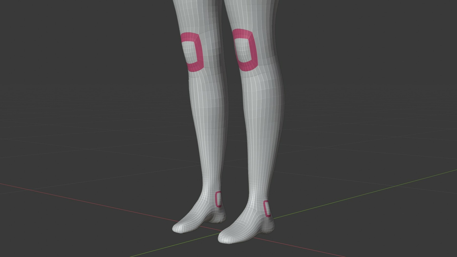 ArtStation - Female Base Mesh - Full Rig - Woman Girl Character Low ...