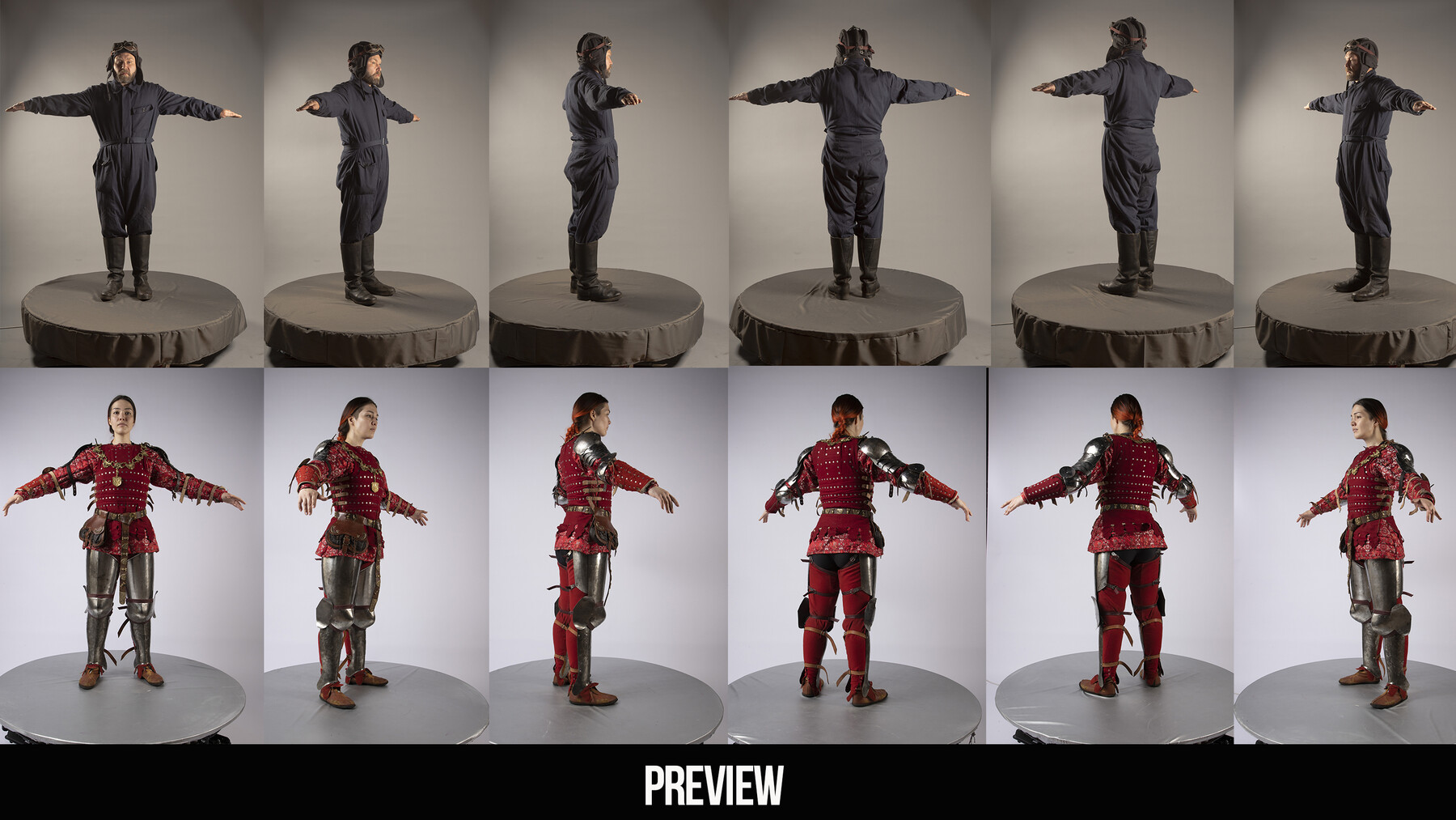 T-Pose: Image Gallery (List View)