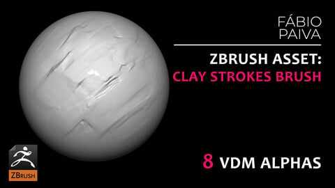 ZBrush Asset - Clay Strokes Brush