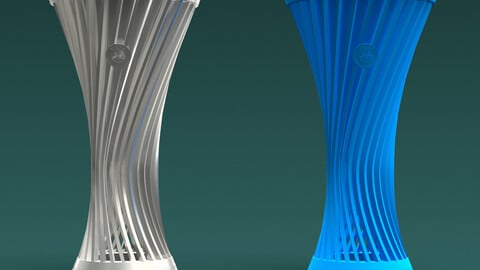 UEFA Europa Conference League Trophy 3D Model
