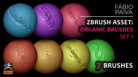 ZBrush Asset: Organic Brushes - set 1
