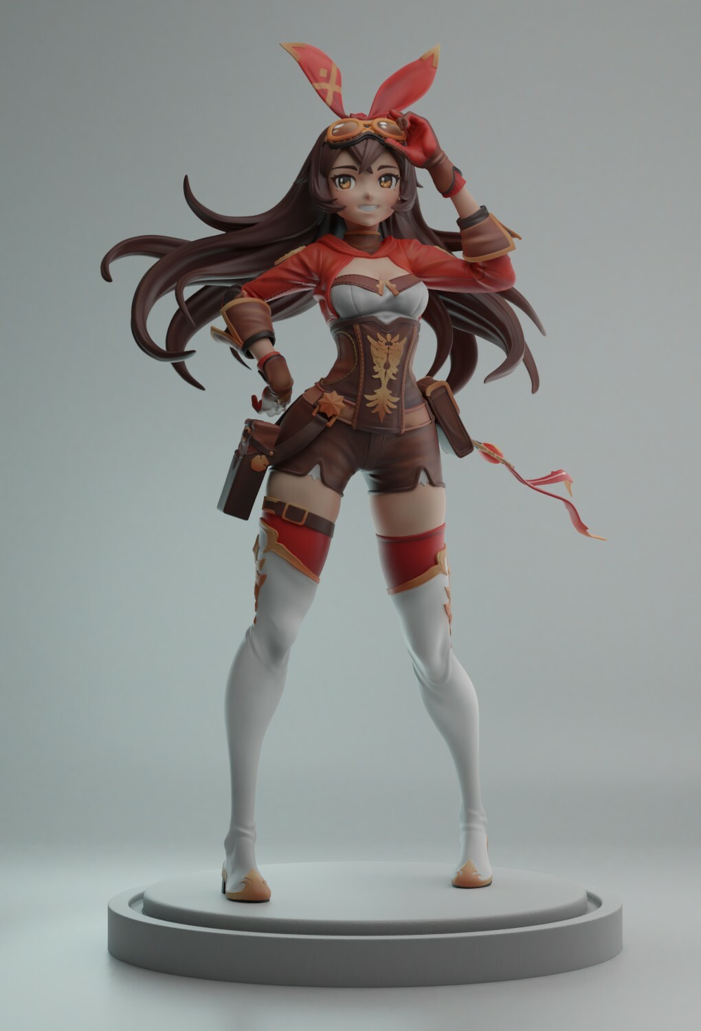 genshin impact 3d figure