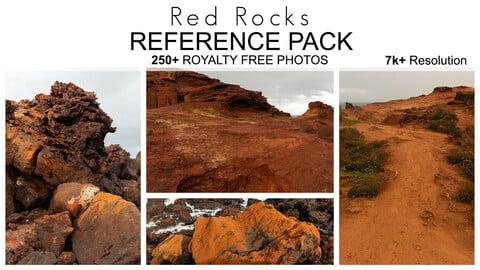 Reference Pack - Red Rocks - 250+ Royalty Free Photos