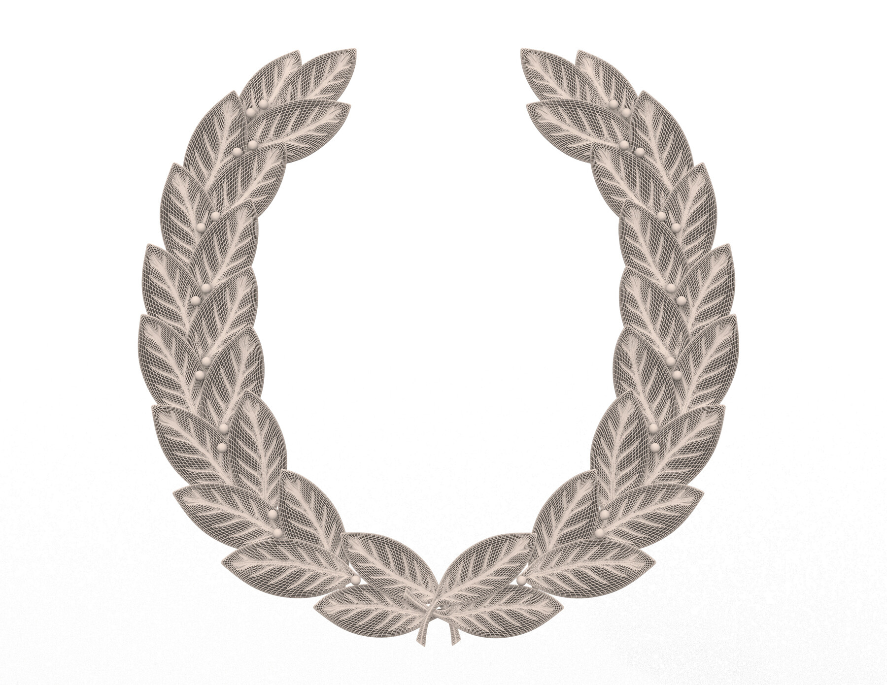 ArtStation - Gold Laurel Wreath | Resources