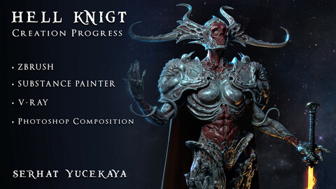 Character Creation Process: Zbrush - Substance - V-RAY - Compositing