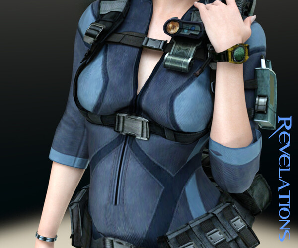 ArtStation - Jill Valentine from Resident Evil #2