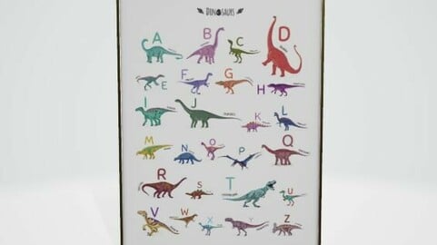 Alphabet Dinosaur Ibang