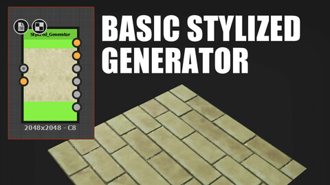 Basic Stylized Generator (SD .sbsar)