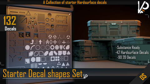 SFVPF_2D&3D Starter Decal Set
