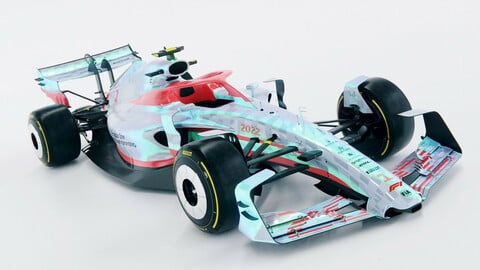 F1 2022 Concept // Blender 2.8x // Render Setup // FIA livery