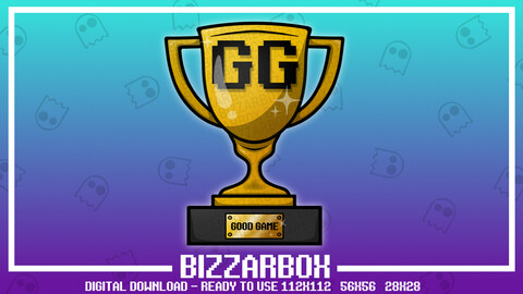 Twitch Emote: GG Trophy