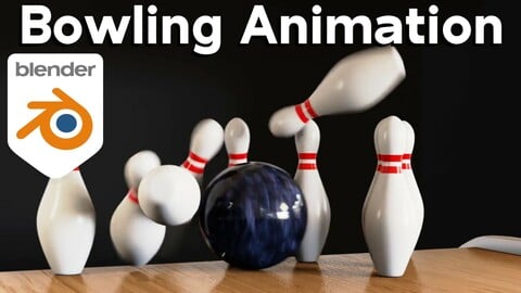 Bowling Animation (Blender Tutorial)