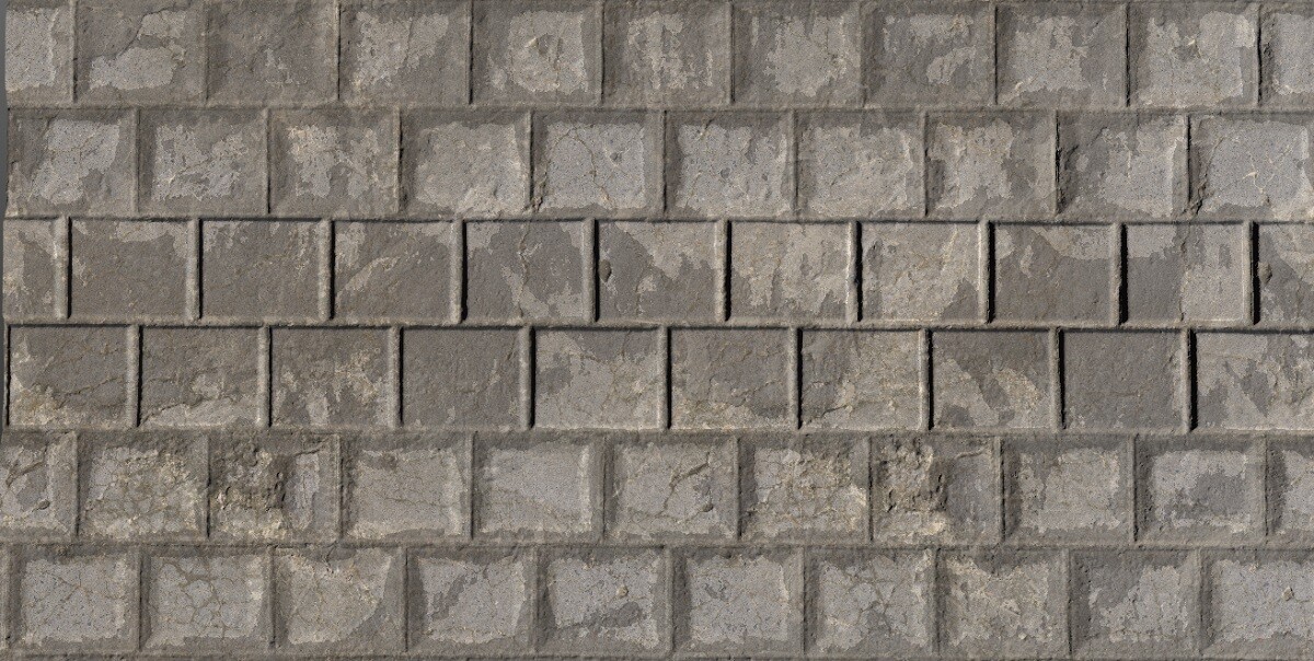 ArtStation - Concrete Brick Wall Texture | Game Assets