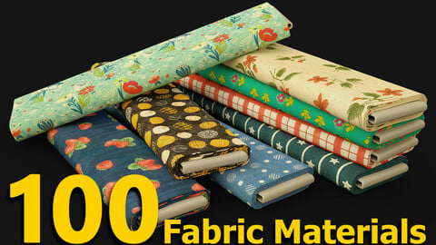 100 Fabric Materials - SBSAR