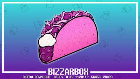 Twitch Emote: Pink Taco