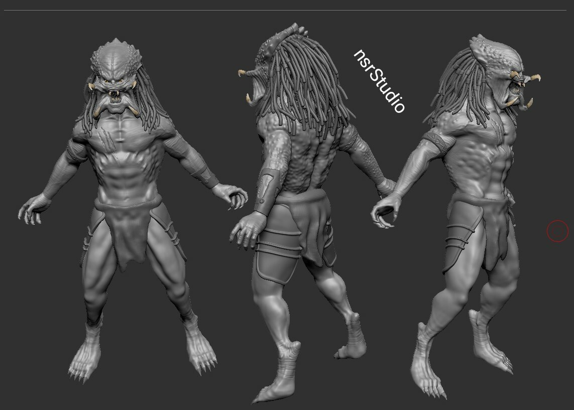 Artstation Predator Stl Resources 