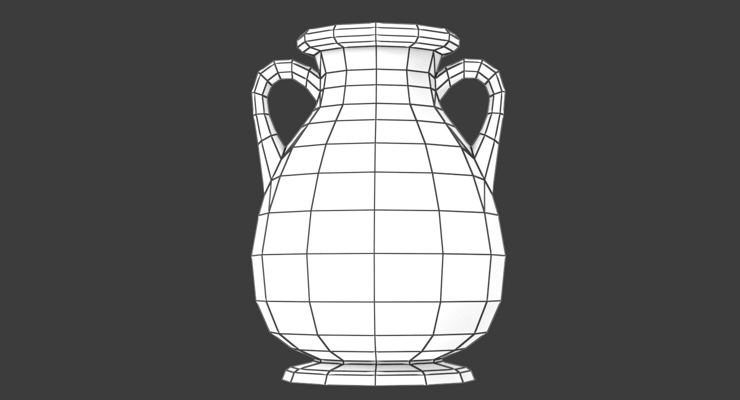ArtStation Pelike Greek Vase Game Assets