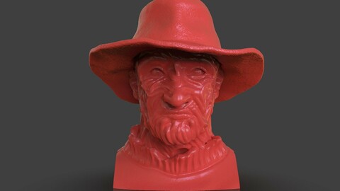 Freddy Krueger Bust