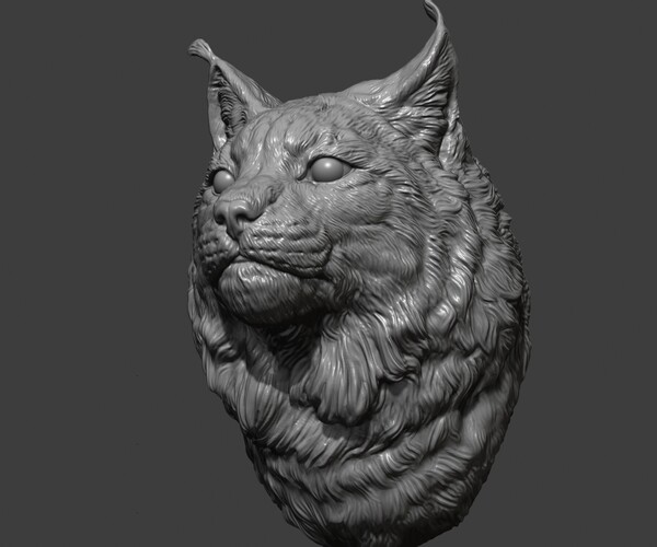 ArtStation - Lynx head | Resources