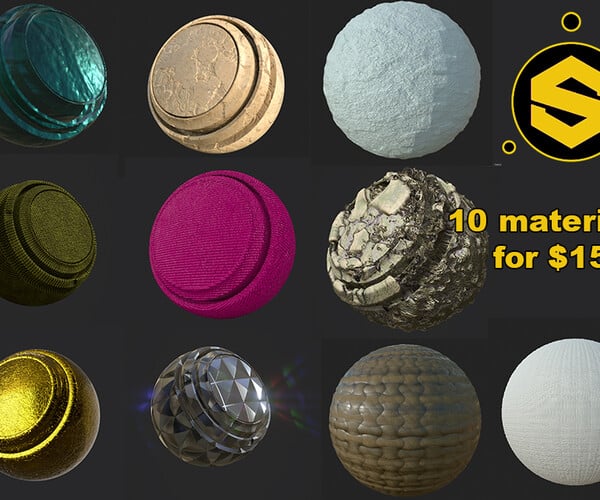 ArtStation - Substance Painter Materials | Resources