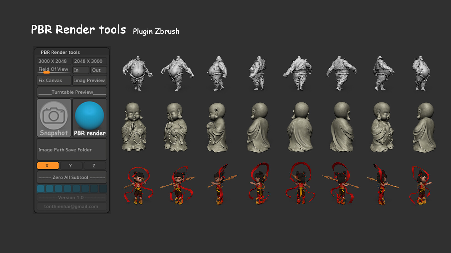 how to get external render plug in for zbrush