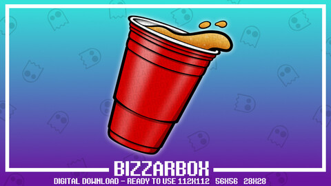 Twitch Emote: Hydrate Red Cup Cheers