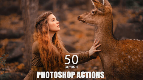 50 Autumn Photoshop Actions