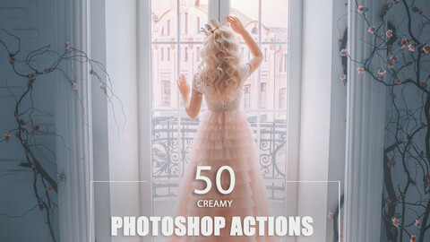 50 Creamy Photoshop Actions