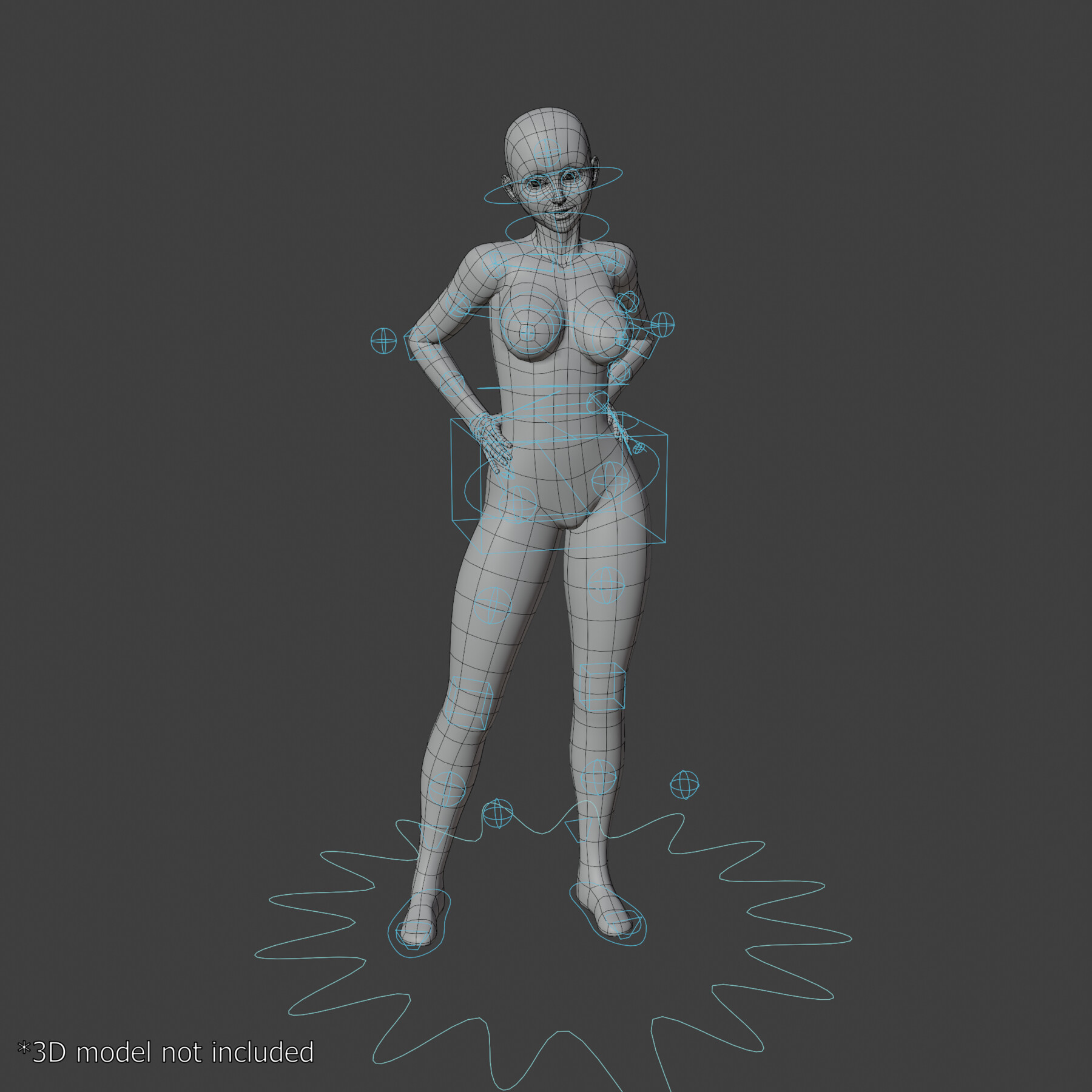 ArtStation - Humanoid Character Rig for Blender | Resources