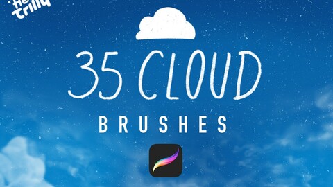 35 Amazing Cloud Brushes for Procreate