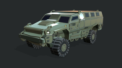 MRAP Armored Vehicle